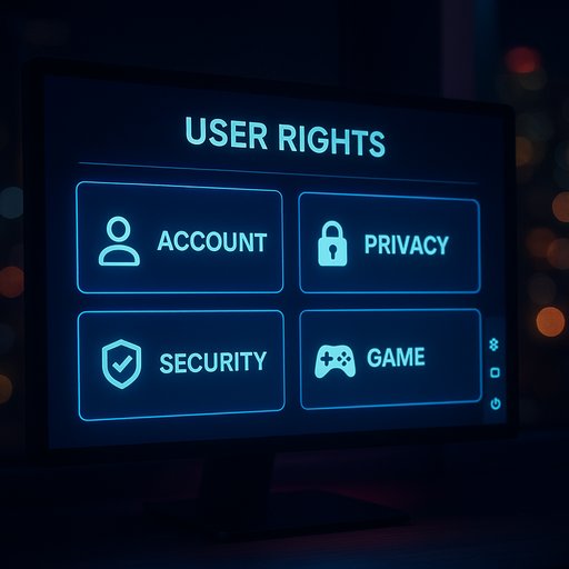 GT999 user rights dashboard screenshot