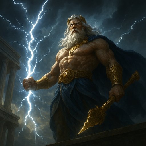 GT999 Gates of Olympus thunder gods scene